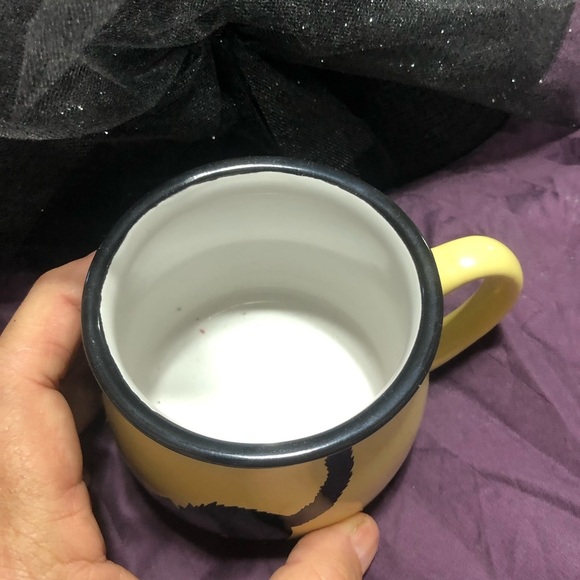 Perfectly Wicked yellow and black Mug- new- cricut vinyl by me- great gift - Picture 5 of 8